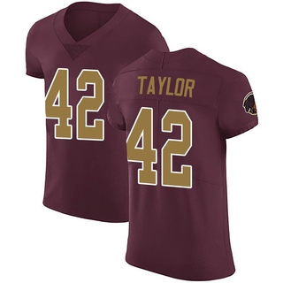 Elite Charley Taylor Men's Washington Commanders Burgundy Alternate Vapor Untouchable Jersey