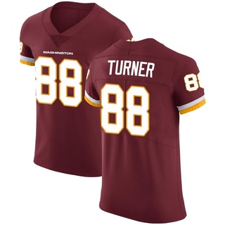 Elite Cole Turner Men's Washington Commanders Burgundy Team Color Vapor Untouchable Jersey