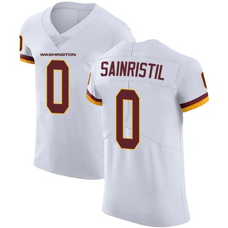Elite Mike Sainristil Men's Washington Commanders Vapor Untouchable Jersey - White