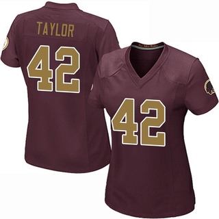 Game Charley Taylor Women's Washington Commanders Burgundy Alternate Jersey