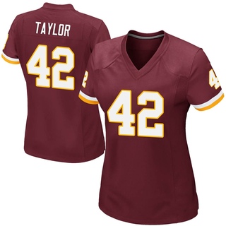 Game Charley Taylor Women's Washington Commanders Burgundy Team Color Jersey
