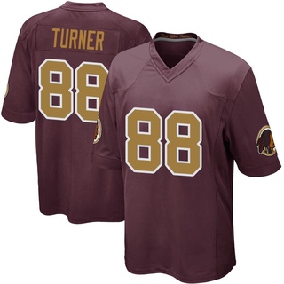 Game Cole Turner Men's Washington Commanders Burgundy Alternate Jersey