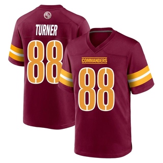 Game Cole Turner Youth Washington Commanders Burgundy Jersey