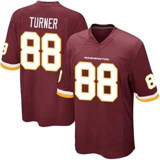 Game Cole Turner Youth Washington Commanders Burgundy Team Color Jersey