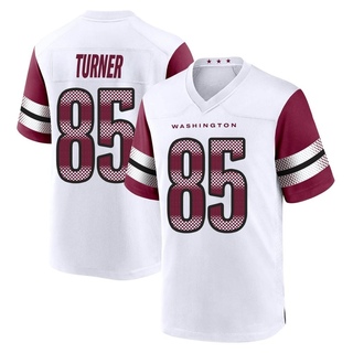 Game Cole Turner Youth Washington Commanders Jersey - White