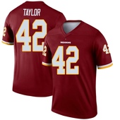 Legend Charley Taylor Youth Washington Commanders Inverted Burgundy Jersey