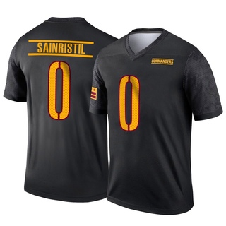 Legend Mike Sainristil Men's Washington Commanders Alternate Jersey - Black