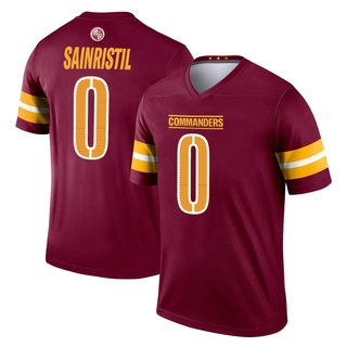 Legend Mike Sainristil Men's Washington Commanders Burgundy Jersey