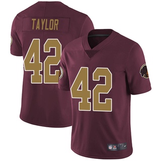 Limited Charley Taylor Men's Washington Commanders Burgundy Alternate Vapor Untouchable Jersey