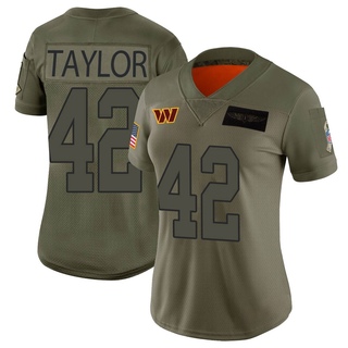 Limited Charley Taylor Women's Washington Commanders 2019 Salute to Service Jersey - Camo