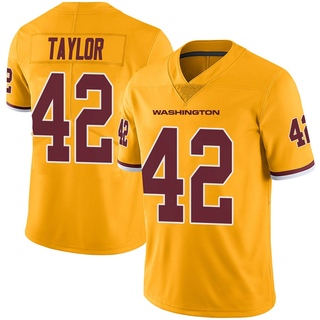 Limited Charley Taylor Youth Washington Commanders Color Rush Jersey - Gold