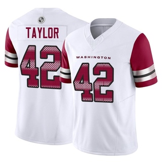 Limited Charley Taylor Youth Washington Commanders Vapor F.U.S.E. Jersey - White