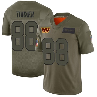 Limited Cole Turner Men's Washington Commanders 2019 Salute to Service Jersey - Camo
