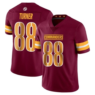 Limited Cole Turner Men's Washington Commanders Vapor Burgundy Jersey