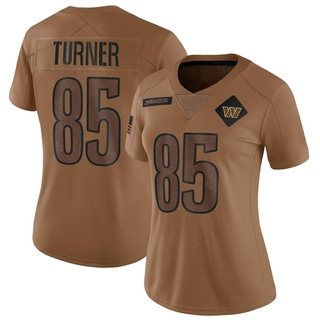 Limited Cole Turner Women's Washington Commanders 2023 Salute To Service Jersey - Brown